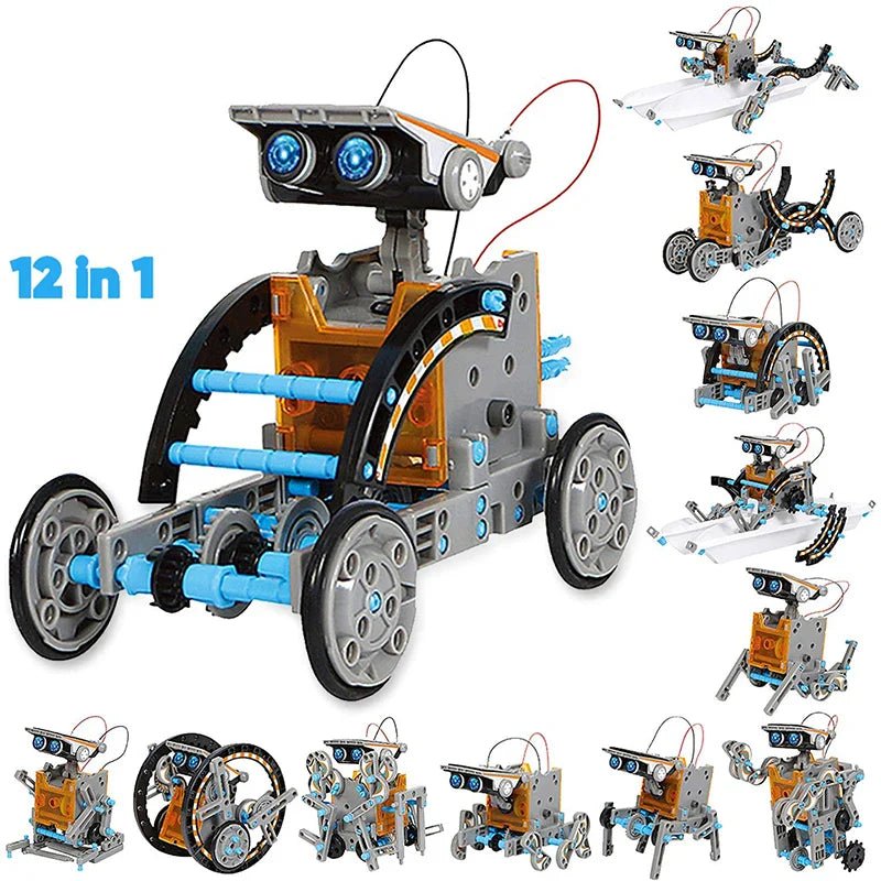 12 - in - 1 Solar Robot Toy Kit - Cake Pops Parties