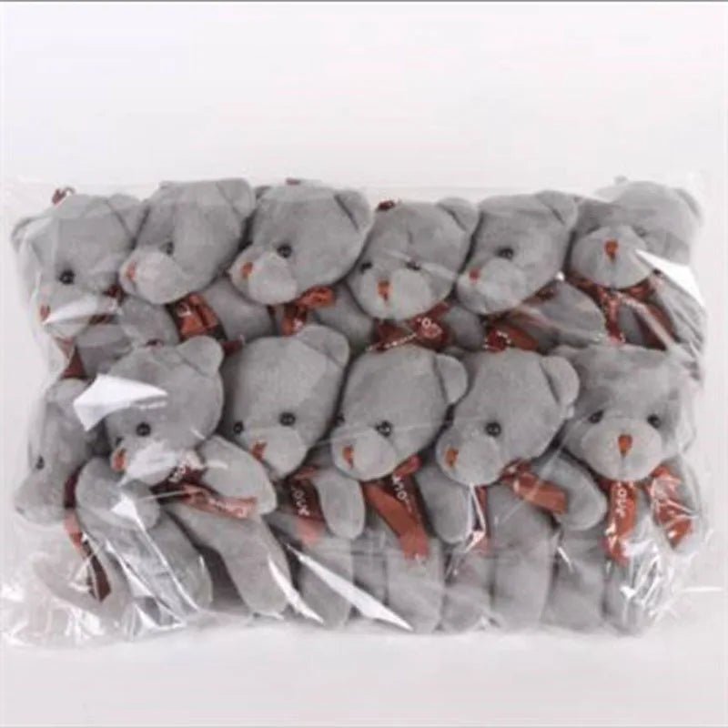 12Pcs Mini Teddy Bear Plush Toys - Cake Pops Parties