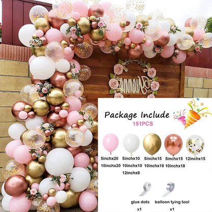 Balloon Arch Kit Baby Shower Decoration - Cake Pops Parties