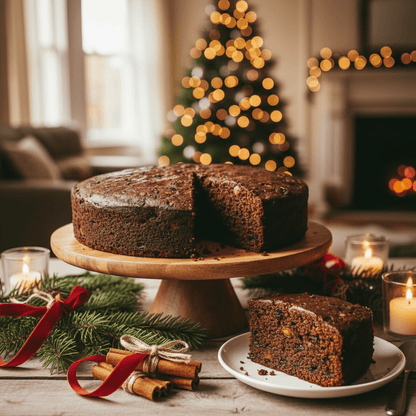 Christmas Fruit Cake Un - iced - Gluten Free & Vegan - Cake Pops Parties