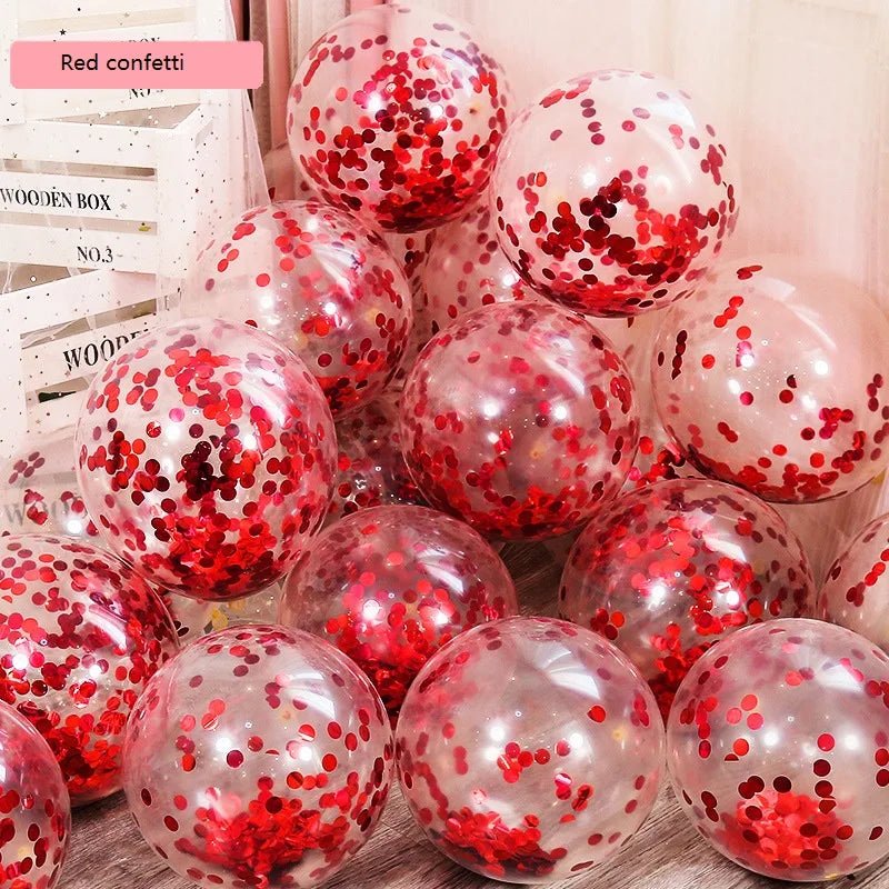 Confetti Wedding Party Balloons - Cake Pops Parties