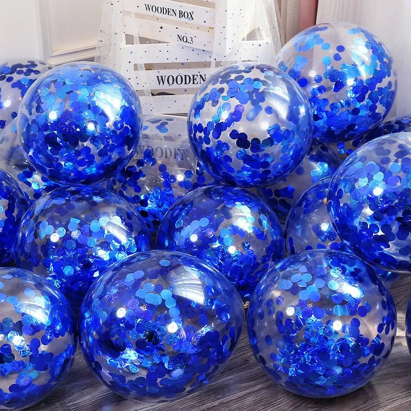 Confetti Wedding Party Balloons - Cake Pops Parties