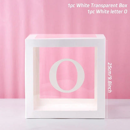 Custom Transparent Balloon Box - Cake Pops Parties