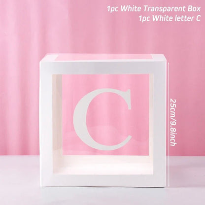 Custom Transparent Balloon Box - Cake Pops Parties