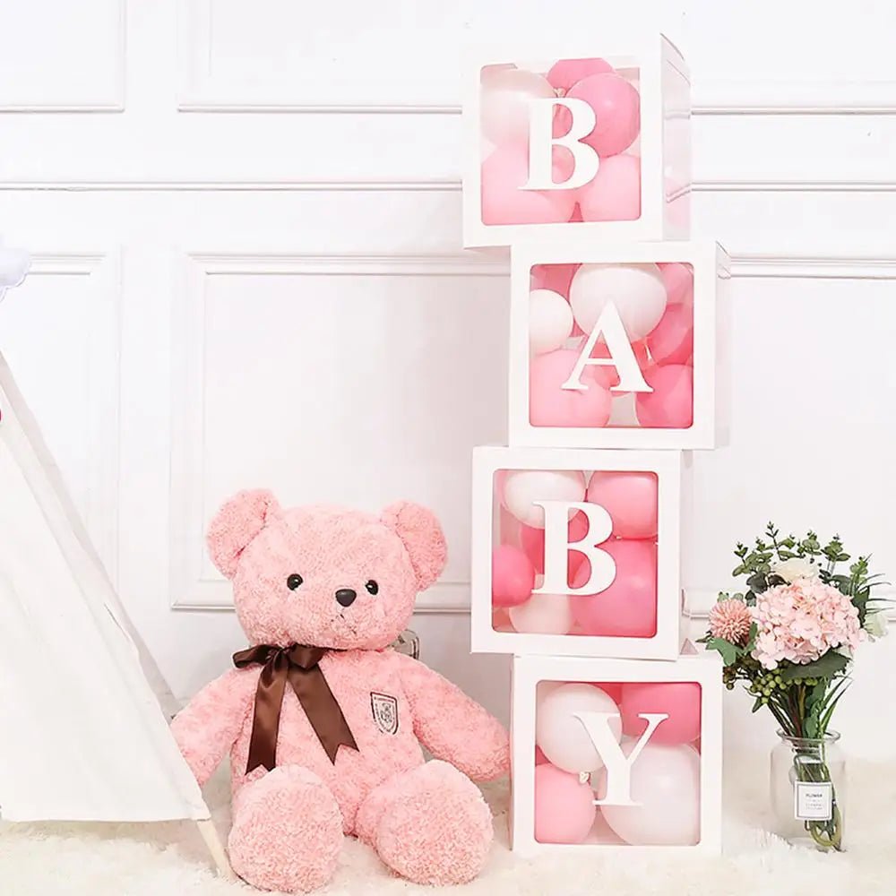 Custom Transparent Balloon Box - Cake Pops Parties