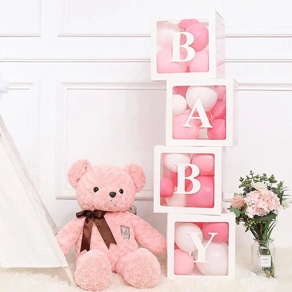 Custom Transparent Balloon Box - Cake Pops Parties