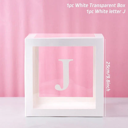 Custom Transparent Balloon Box - Cake Pops Parties