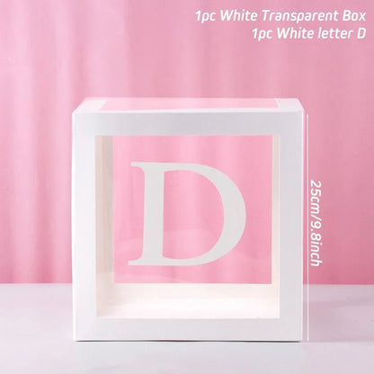 Custom Transparent Balloon Box - Cake Pops Parties