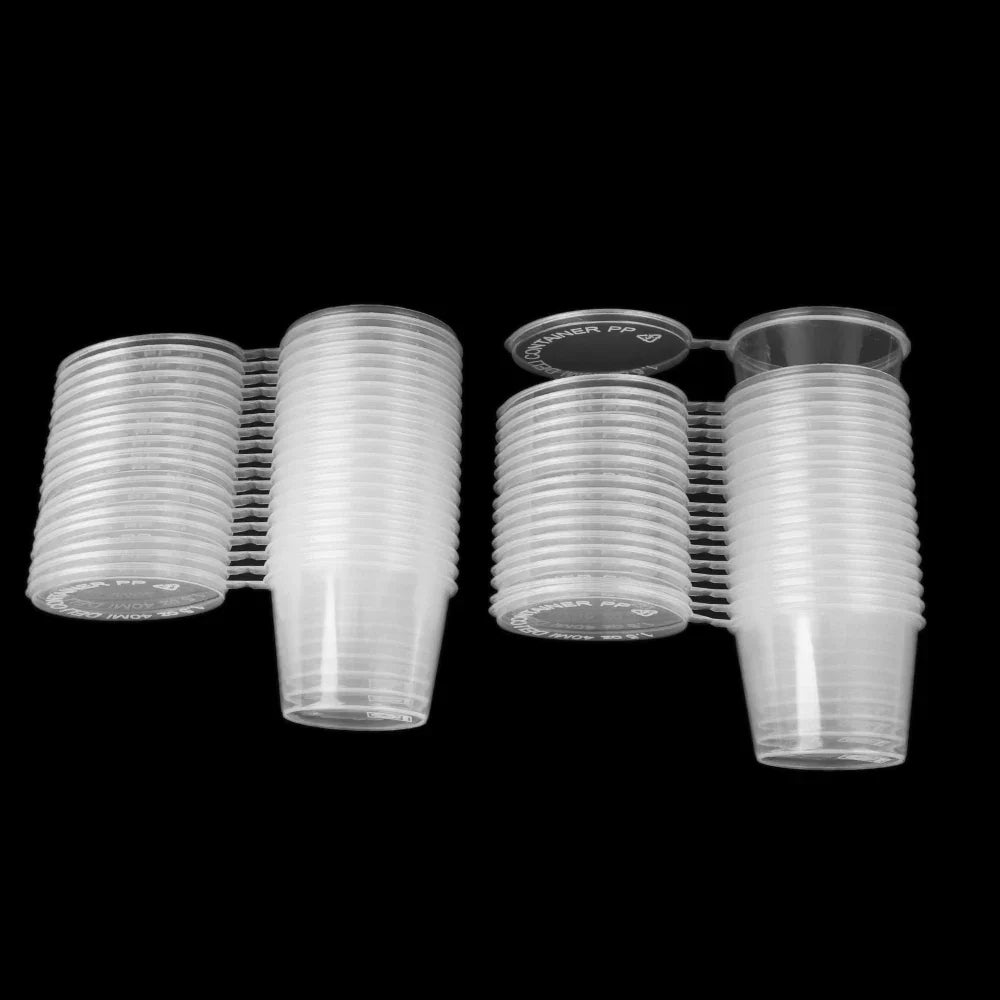 Disposable Plastic Sauce Cup Containers - Cake Pops Parties
