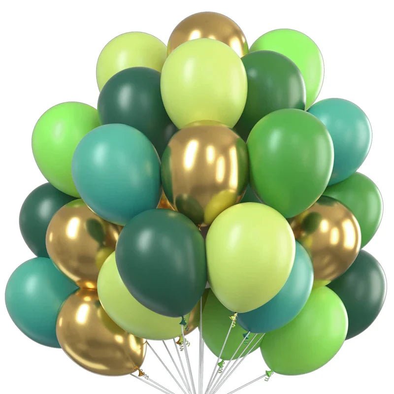 Gold Confetti Metallic Balloons - Party Decor - Cake Pops Parties