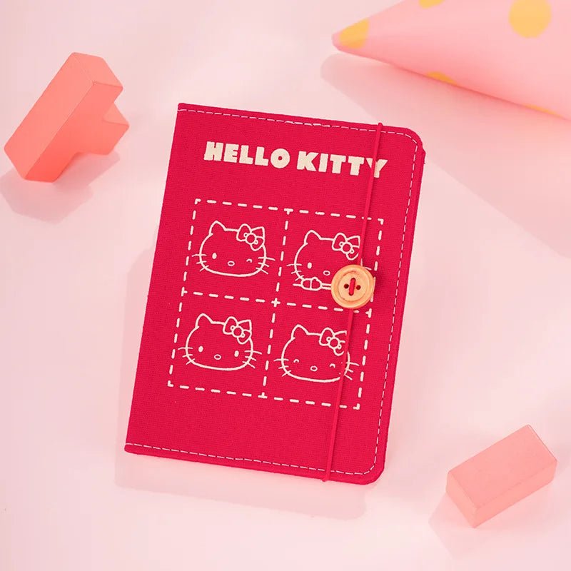 Hello Kitty A6 Fabric Notebook Cute Student Diary Gift - Cake Pops Parties
