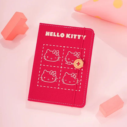 Hello Kitty A6 Fabric Notebook Cute Student Diary Gift - Cake Pops Parties