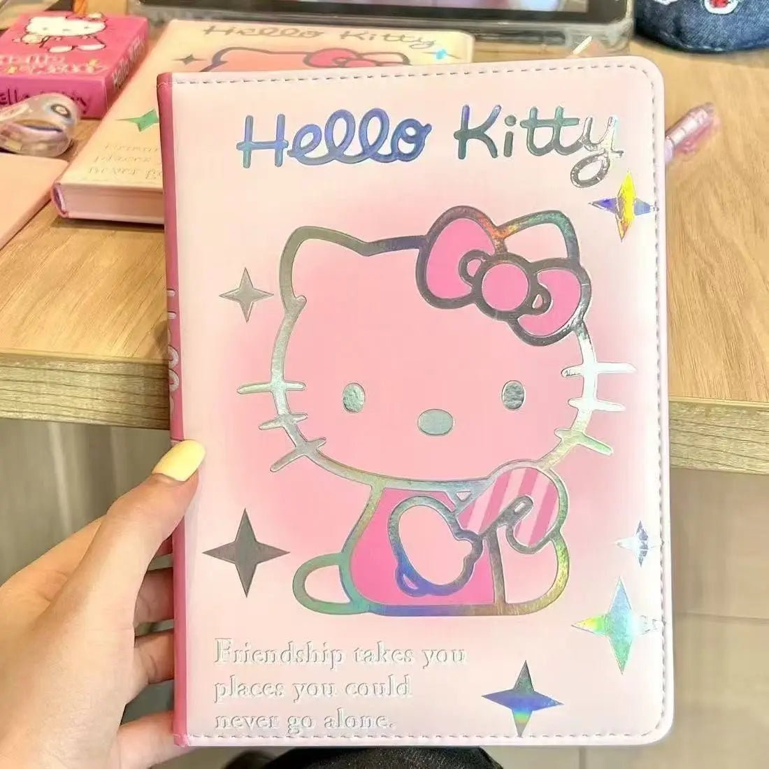 Hello Kitty A6 Notebook Cute Student Diary Coloring Pages Gift - Cake Pops Parties