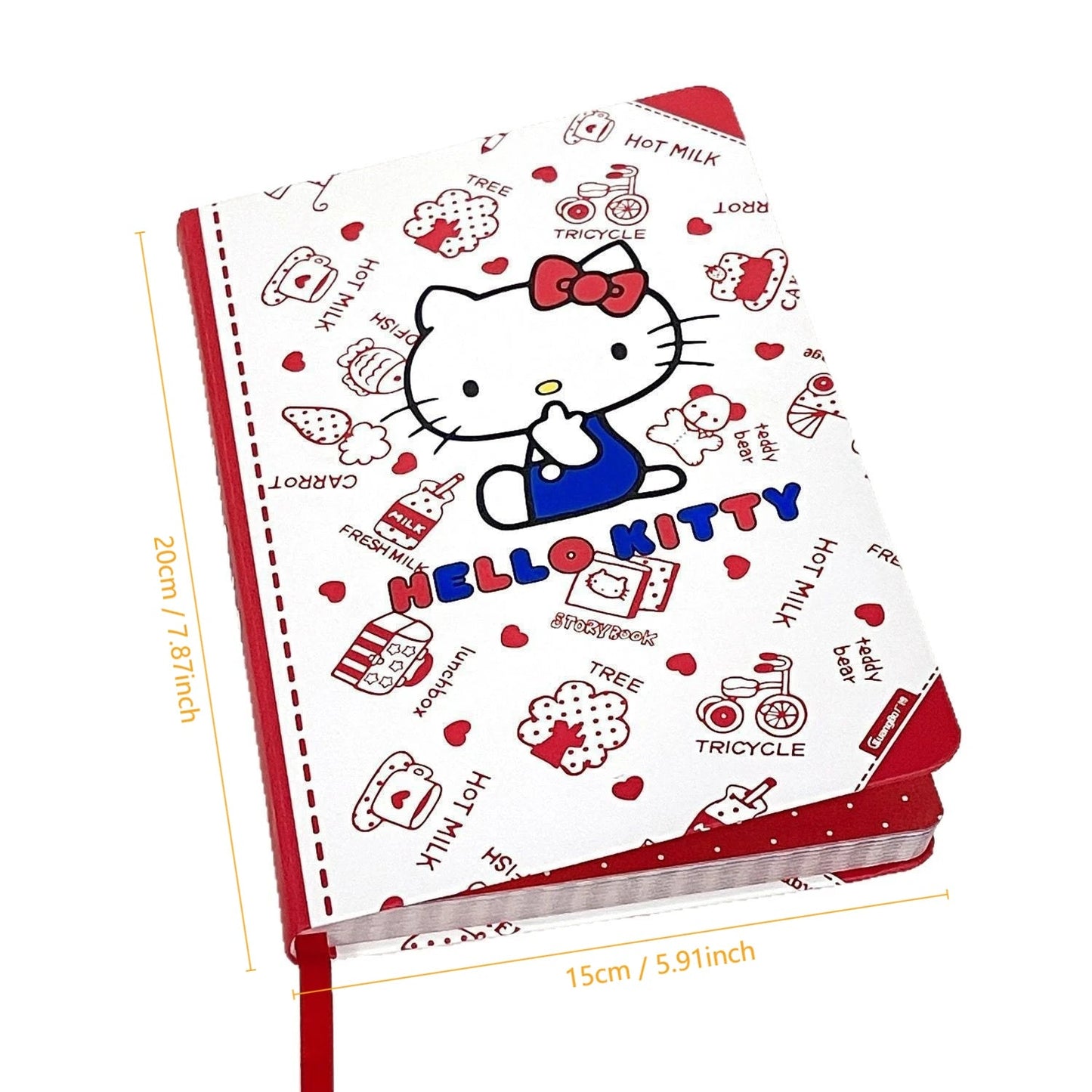 Hello Kitty Cute Colorful Hardcover Notebook Diary Journal Gift - Cake Pops Parties