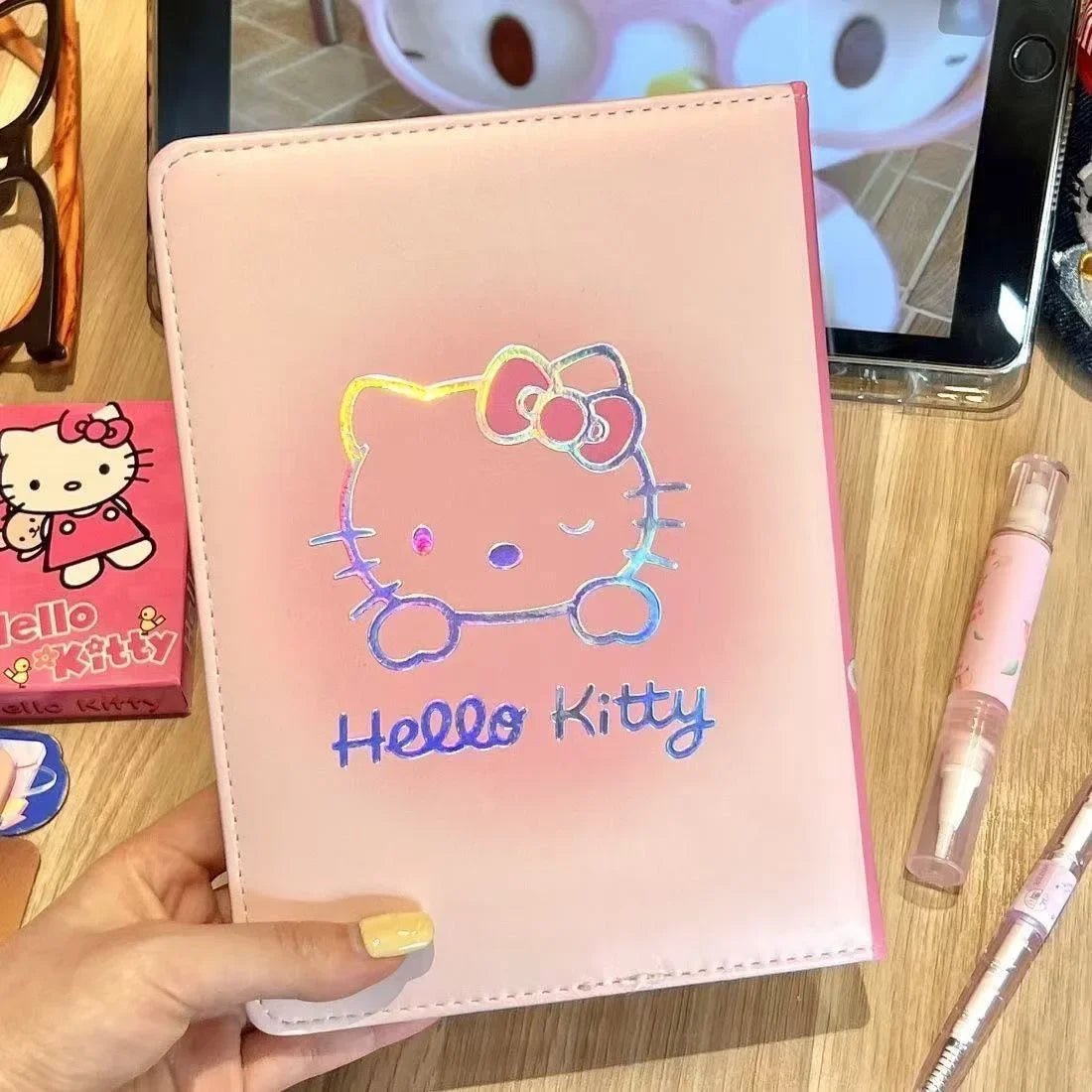 Hello Kitty Journal Thick Paper Colored Pages School Diary Gift - Cake Pops Parties