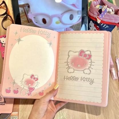 Hello Kitty Journal Thick Paper Colored Pages School Diary Gift - Cake Pops Parties