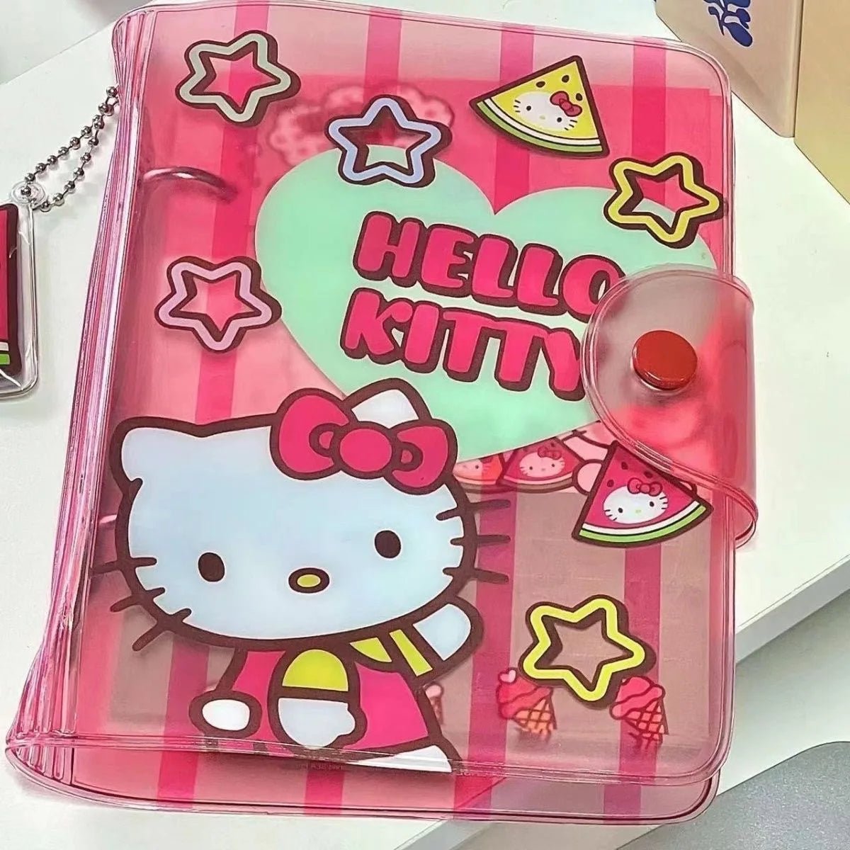 Hello Kitty Kawaii Notebook Cute Diary School Stationery Gift - Cake Pops Parties