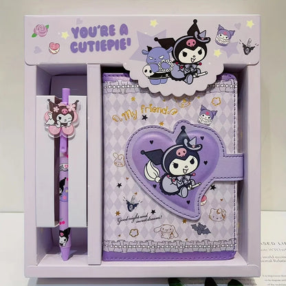 Hello Kitty Kuromi Notebook Cute Stationery Set School Supplies - Cake Pops Parties