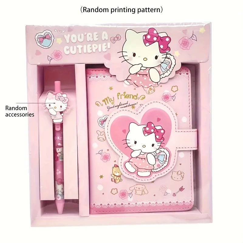 Hello Kitty Kuromi Notebook Cute Stationery Set School Supplies - Cake Pops Parties