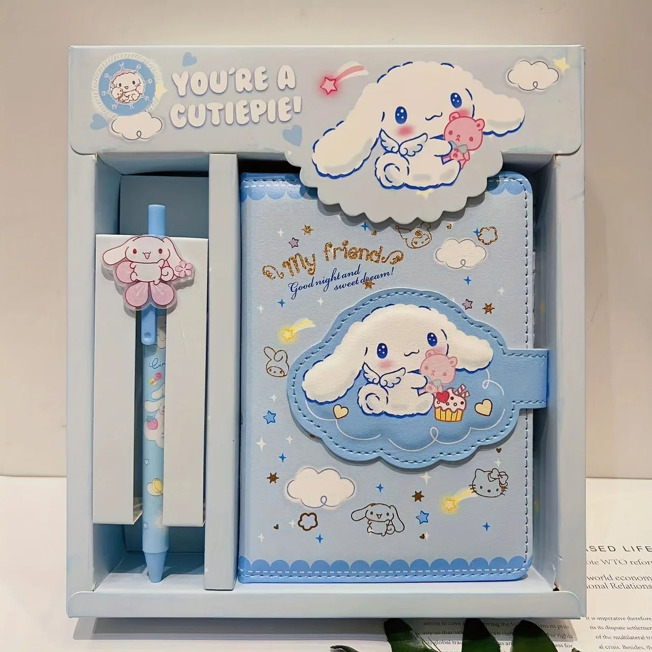 Hello Kitty Kuromi Notebook Cute Stationery Set School Supplies - Cake Pops Parties