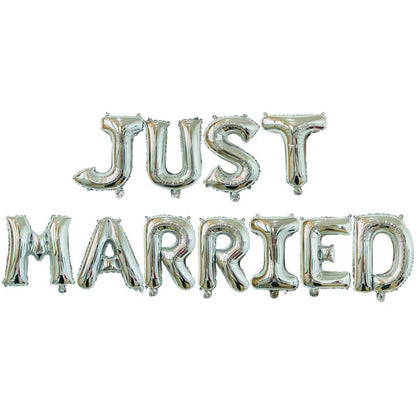 Just Married Confetti Balloon Set - Cake Pops Parties