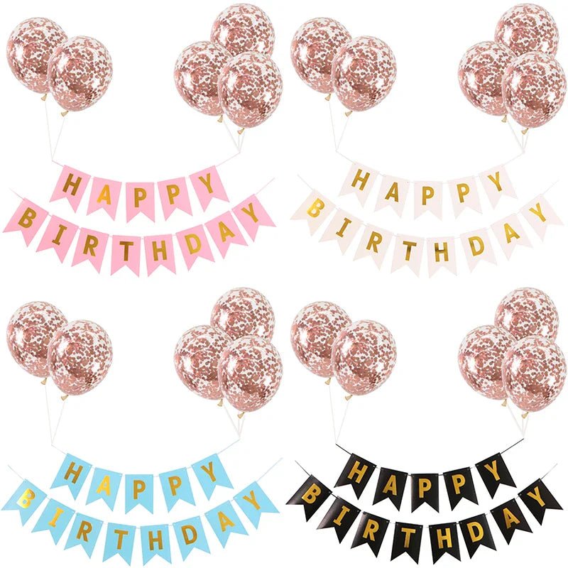 Rose Gold Party Decoration Set - Cake Pops Parties