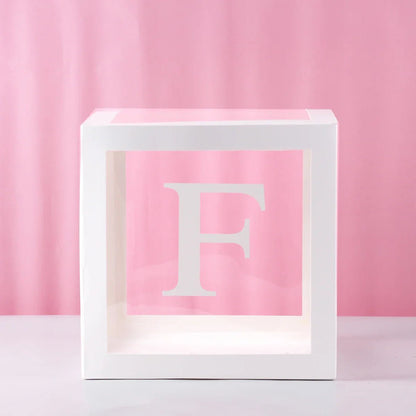 Transparent Balloon Box Baby Shower Decor - Cake Pops Parties