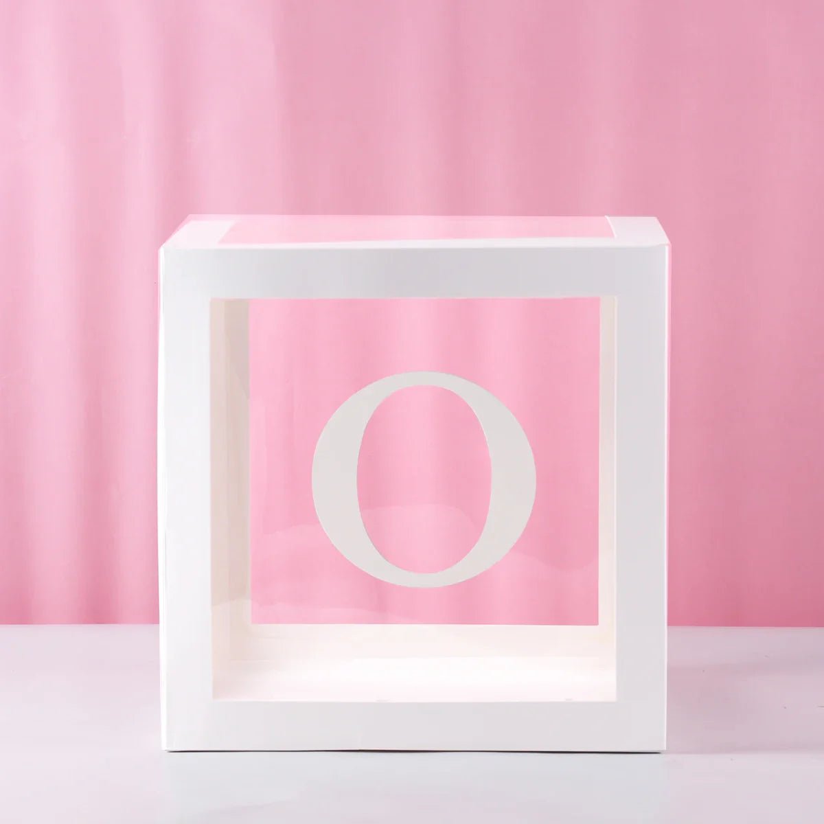 Transparent Balloon Box Baby Shower Decor - Cake Pops Parties