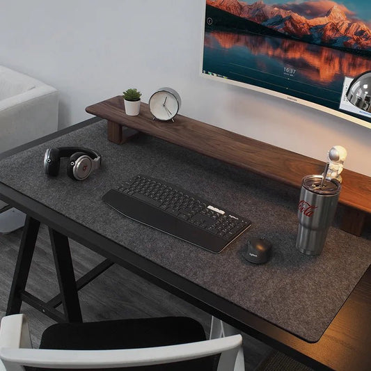 XXL Gaming Mouse Pad - Wool Felt Desk Mat - Cake Pops Parties